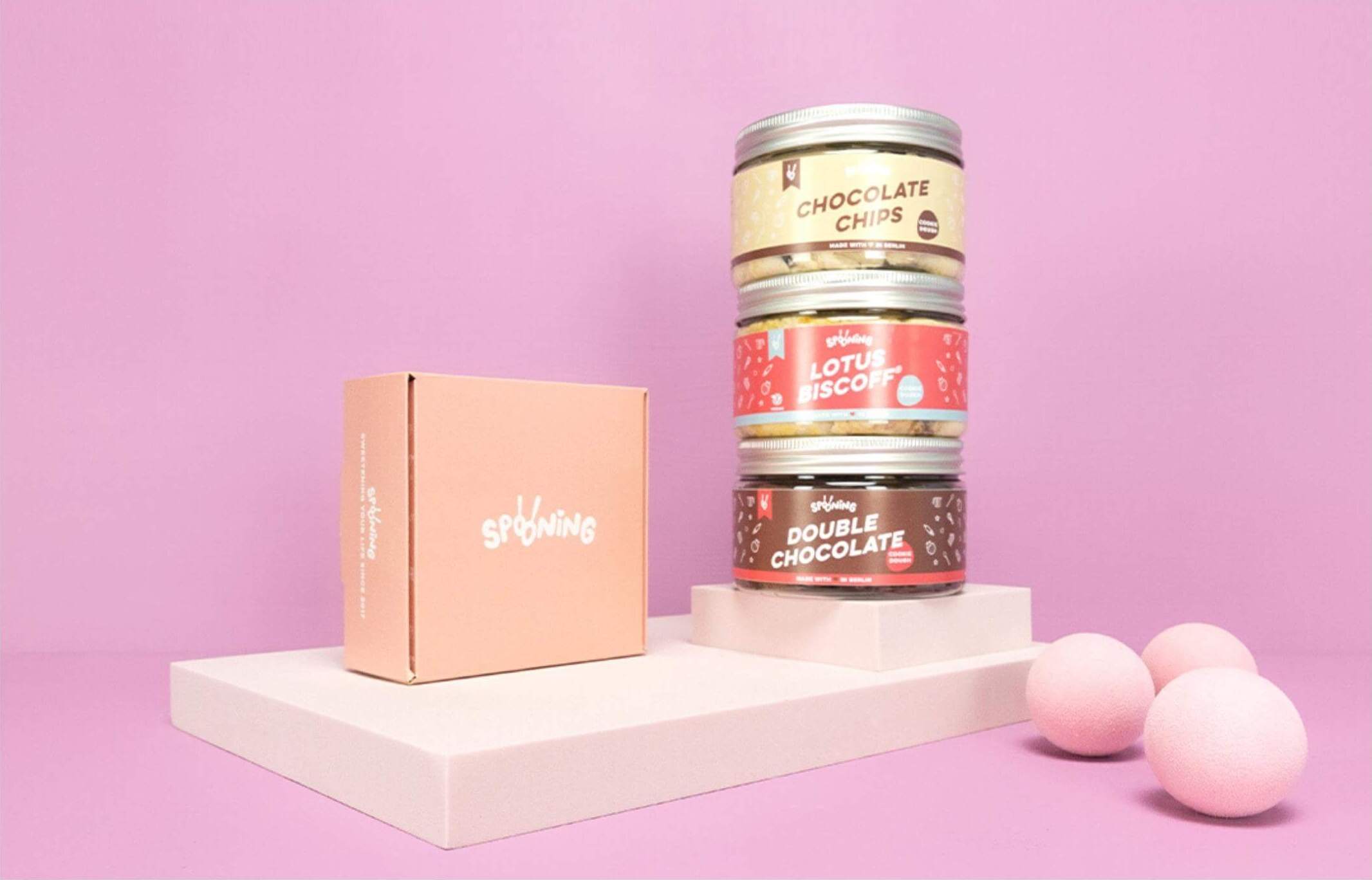 Verschiedene Verpackungen für Lebensmittel 